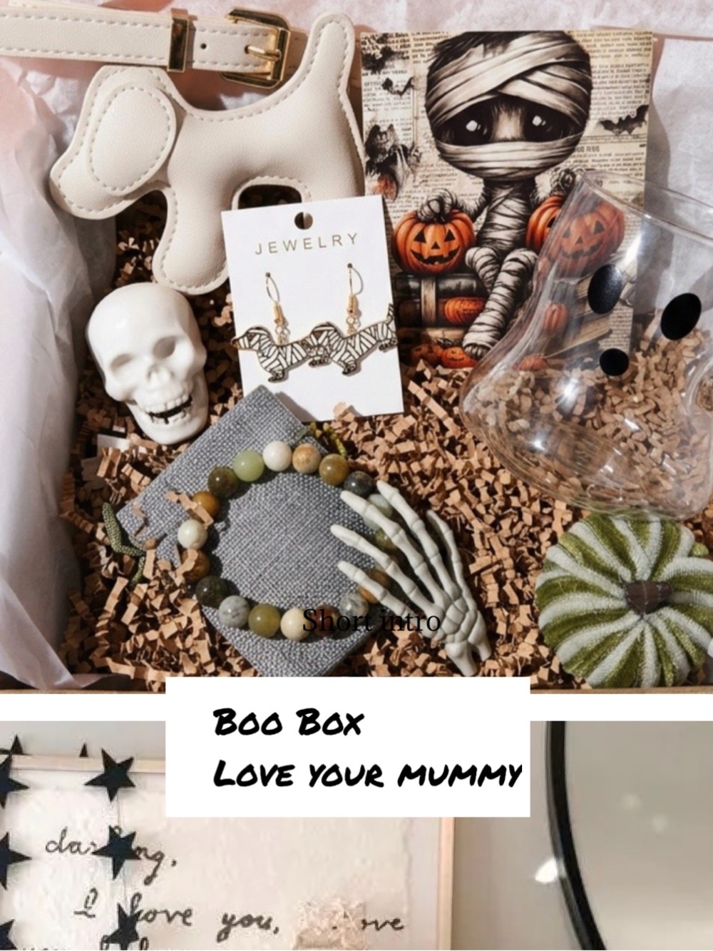 10mm Flower Jade Love your Mummy Boo Box